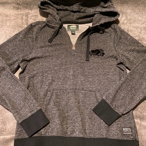 Roots Quarter Zip Hoodie - Picture 1 of 3